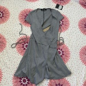 NWT reformation cap sleeve wrap dress